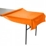 Creative Converting 139352135 Sunkissed Orange 2-Ply 1/4 Fold Luncheon Napkin - 600/Case Creative Converting 139352135 Sunkissed Orange 2-Ply 1/4 Fold Luncheon Napkin - 600/Case