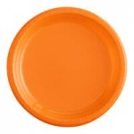 Creative Converting 139352135 Sunkissed Orange 2-Ply 1/4 Fold Luncheon Napkin - 600/Case Creative Converting 139352135 Sunkissed Orange 2-Ply 1/4 Fold Luncheon Napkin - 600/Case