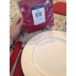 Creative Converting 139352135 Sunkissed Orange 2-Ply 1/4 Fold Luncheon Napkin - 600/Case Creative Converting 139352135 Sunkissed Orange 2-Ply 1/4 Fold Luncheon Napkin - 600/Case