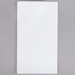 Creative Converting 95157 Pastel Blue 3-Ply Guest Towel / Buffet Napkin - 192/Case Creative Converting 95157 Pastel Blue 3-Ply Guest Towel / Buffet Napkin - 192/Case