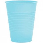 Creative Converting 95157 Pastel Blue 3-Ply Guest Towel / Buffet Napkin - 192/Case Creative Converting 95157 Pastel Blue 3-Ply Guest Towel / Buffet Napkin - 192/Case