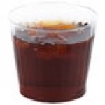 Fineline Renaissance 2409-CL 9 oz. Clear Hard Plastic Crystal Tumbler - 20/Pack