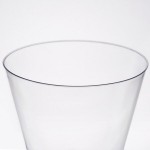 Fineline 409-CL Savvi Serve 9 oz. Squat Clear Hard Plastic Tumbler - 500/Case