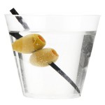 Fineline 409-CL Savvi Serve 9 oz. Squat Clear Hard Plastic Tumbler - 500/Case