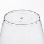 Fineline 409-CL Savvi Serve 9 oz. Squat Clear Hard Plastic Tumbler - 500/Case
