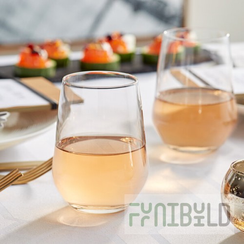 Acopa Radiance 12 oz. Tall Stemless Wine Glass - Sample