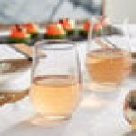 Acopa Radiance 12 oz. Tall Stemless Wine Glass - Sample
