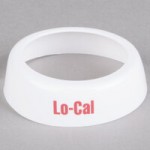 TableCraft CM12 10-Piece Imprinted White Plastic Salad Dressing Dispenser Collar Set with Maroon Lettering TableCraft CM12 10-Piece Imprinted White Plastic Salad Dressing Dispenser Collar Set with Maroon Lettering