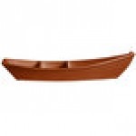 G.E.T. Enterprises BT320-MOD-BR Bugambilia 3.6 Qt. Smooth MOD Finish Brick Resin-Coated Aluminum Deep Boat with Dividers G.E.T. Enterprises BT320-MOD-BR Bugambilia 3.6 Qt. Smooth MOD Finish Brick Resin-Coated Aluminum Deep Boat with Dividers