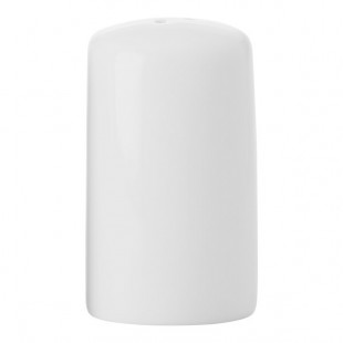Luzerne Sentosa by 1880 Hospitality Bright White Porcelain Pepper Shaker - 72/Case Luzerne Sentosa by 1880 Hospitality Bright White Porcelain Pepper Shaker - 72/Case