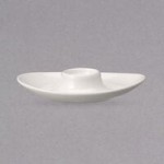 Villeroy & Boch 16-2040-3850 Universal 3.5 oz. White Premium Porcelain Stackable Dip Bowl - 6/Case