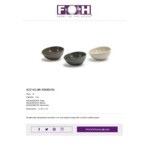 Front of the House Kiln 4 oz. Mocha Porcelain Ramekin - 12/Case