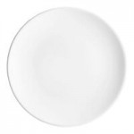 Acopa 7 oz. Bright White Oval Porcelain Coupe Bowl - 36/Case
