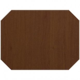 H. Risch, Inc. PLACEMATDXOCT-SHERWOODWALNUT Sherwood 16
