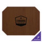 H. Risch, Inc. PLACEMATDXOCT-SHERWOODWALNUT Sherwood 16 H. Risch, Inc. PLACEMATDXOCT-SHERWOODWALNUT Sherwood 16