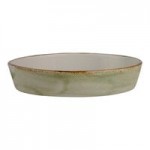 Steelite Performance Craft 19 oz. Green Round Eared Dish - 12/Case