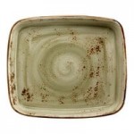 Steelite Performance Craft 19 oz. Green Round Eared Dish - 12/Case
