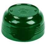 TableCraft CW3180GN 6.75 Qt. Green Cast Aluminum Fruit Bowl TableCraft CW3180GN 6.75 Qt. Green Cast Aluminum Fruit Bowl