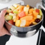 Vollrath 46666 1.7 Qt. Double Wall Stainless Steel Round Satin-Finished Serving Bowl