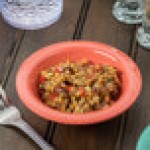 GET B-454-RO Diamond Mardi Gras 4.5 oz. Rio Orange Melamine Bowl - 48/Case