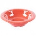 GET B-454-RO Diamond Mardi Gras 4.5 oz. Rio Orange Melamine Bowl - 48/Case