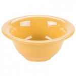 GET B-454-RO Diamond Mardi Gras 4.5 oz. Rio Orange Melamine Bowl - 48/Case