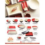 Elite Global Solutions JW542T Karma 1.5 Qt. Black and Red Round Two-Tone Melamine Bowl - 6/Case Elite Global Solutions JW542T Karma 1.5 Qt. Black and Red Round Two-Tone Melamine Bowl - 6/Case