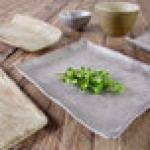 Elite Global Solutions B4582-SVST Santiago 9 oz. Round Silverstone Bowl - 6/Case