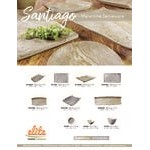 Elite Global Solutions B4582-SVST Santiago 9 oz. Round Silverstone Bowl - 6/Case