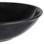 Vollrath 52867 14 oz. Black Melamine Round Serving Bowl