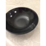 Vollrath 52867 14 oz. Black Melamine Round Serving Bowl