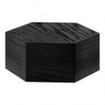 Cal-Mil 435-5-99 Madera Hexagon Oak Wood Riser - 12