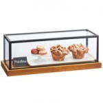 Cal-Mil 435-5-99 Madera Hexagon Oak Wood Riser - 12