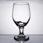 Libbey 3057-1178N Perception 11 oz. Wine Glass with Pour Lines - 24/Case