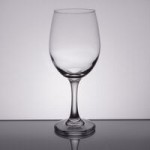 Libbey 3057-1178N Perception 11 oz. Wine Glass with Pour Lines - 24/Case