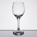 Libbey 3057-1178N Perception 11 oz. Wine Glass with Pour Lines - 24/Case