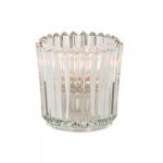 Hollowick 5690CSC Crystal & Satin Glass Tealight Hollowick 5690CSC Crystal & Satin Glass Tealight