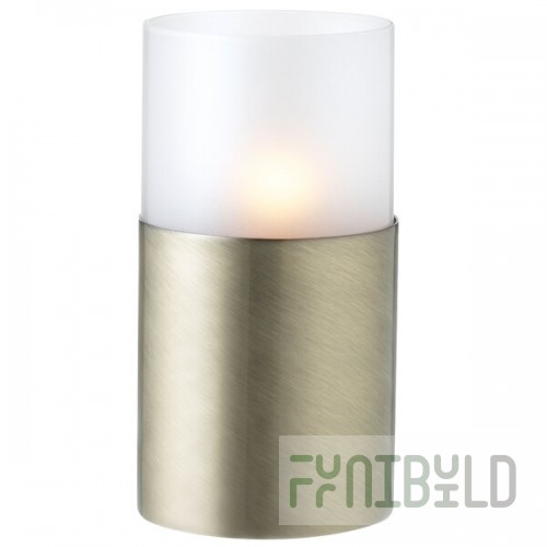 Sterno 85338 Table Lamp Frost Glass Cylinder Globe
