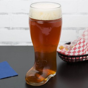 Stolzle Bierstiefel from Global Tableware Collective 35 oz. Beer Boot Glass - 6/Case