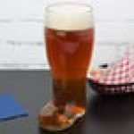 Stolzle Bierstiefel from Global Tableware Collective 35 oz. Beer Boot Glass - 6/Case