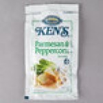 Ken's Foods 1.5 oz. Select Parmesan and Peppercorn Dressing Packet - 60/Case Ken's Foods 1.5 oz. Select Parmesan and Peppercorn Dressing Packet - 60/Case