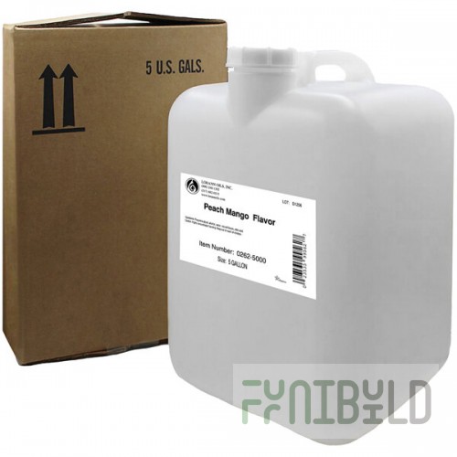 LorAnn Oils All-Natural Peach Mango Super Strength Flavor 5 Gallon Pail