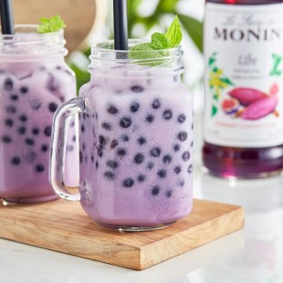 Monin Premium Ube Flavoring Syrup 750 mL