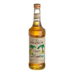 Monin Organic Vanilla Flavoring Syrup 750 mL - 6/Case