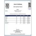 Monin Organic Vanilla Flavoring Syrup 750 mL - 6/Case