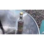 Monin Organic Vanilla Flavoring Syrup 750 mL - 6/Case