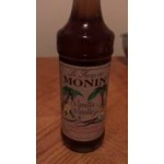 Monin Organic Vanilla Flavoring Syrup 750 mL - 6/Case