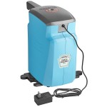 Heinz Keystone 1.5 Gallon Blue Plastic Countertop Ranch Pump Dispenser with Touchless Automatic Dispensing Lid