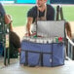 Choice Navy Large Insulated Nylon Cooler Bag (Holds 72 Cans)