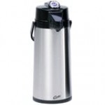Curtis ThermoPro 2.2 Liter Glass Lined Blue Airpot with Lever TLXA2204G000 - 6/Case